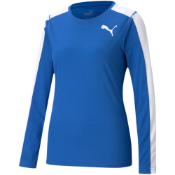 PUMA Cross The Line Training Sweatshirt Damen team power blue/puma white S