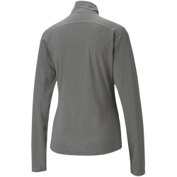 PUMA Cross The Line Training 1/4-Zip Damen medium gray...