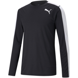 PUMA Cross The Line Training Sweatshirt Kinder PUMA black/PUMA white 140