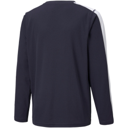 PUMA Cross The Line Training Sweatshirt Kinder PUMA new navy/PUMA white 140