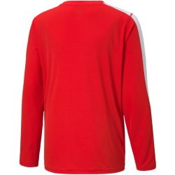 PUMA Cross The Line Training Sweatshirt Kinder PUMA red/PUMA white 164