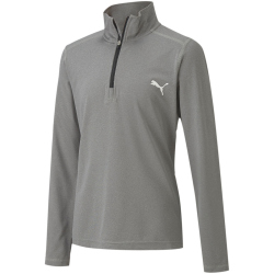 PUMA Cross The Line Training 1/4-Zip Kinder medium gray...