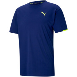 PUMA Train Graphic kurzarm Trainingsshirt Herren elektro...
