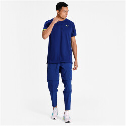 PUMA Train Graphic kurzarm Trainingsshirt Herren elektro...