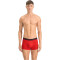 4er Pack PUMA Basic Trunk Boxershorts red / black S