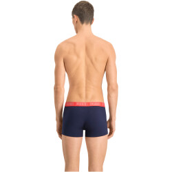 4er Pack PUMA Basic Trunk Boxershorts blue / grey melange S