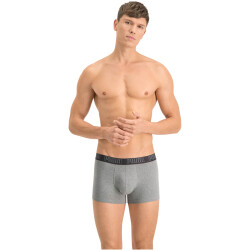 4er Pack PUMA Basic Trunk Boxershorts dark grey melange /...