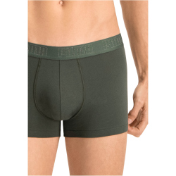 4er Pack PUMA Basic Trunk Boxershorts green melange L