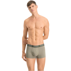 4er Pack PUMA Basic Trunk Boxershorts dark green combo L