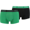 6er Pack PUMA Basic Trunk Boxershorts amazon green L