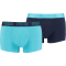 6er Pack PUMA Basic Trunk Boxershorts aqua / blue L