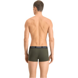 6er Pack PUMA Basic Trunk Boxershorts dark green combo M
