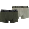 6er Pack PUMA Basic Trunk Boxershorts dark green combo M