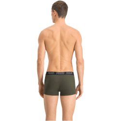 6er Pack PUMA Basic Trunk Boxershorts dark green combo XL