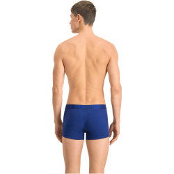 6er Pack PUMA Basic Trunk Boxershorts blue / grey melange (023) M
