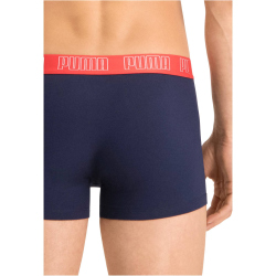 8er Pack PUMA Basic Trunk Boxershorts blue / grey melange S