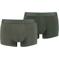 8er Pack PUMA Basic Trunk Boxershorts green melange L