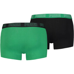 10er Pack PUMA Basic Trunk Boxershorts amazon green XL