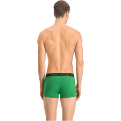 10er Pack PUMA Basic Trunk Boxershorts amazon green XL