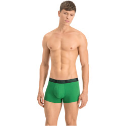 10er Pack PUMA Basic Trunk Boxershorts amazon green XL