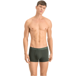 10er Pack PUMA Basic Trunk Boxershorts green melange L