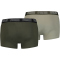 10er Pack PUMA Basic Trunk Boxershorts dark green combo L