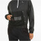 PUMA Train Logo Woven 1/4-Zip Sweatshirt Damen puma black S
