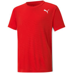 PUMA Cross The Line Trainingsshirt 2.0 Kinder PUMA red/PUMA white 164