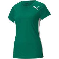 PUMA Cross The Line Trainingsshirt 2.0 Damen power green XL