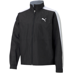 PUMA Cross The Line Warm Up Trainingsjacke 2.0 Kinder PUMA black/PUMA white 152