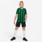 NIKE Dri-FIT Striped Division IV kurzarm Kinder Striped kurzarm Fu&szlig;ball Trikot pine green/black/white S (128-137 cm)