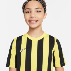 NIKE Dri-FIT Striped Division IV kurzarm Kinder Striped kurzarm Fußball Trikot tour yellow/black/white S (128-137 cm)