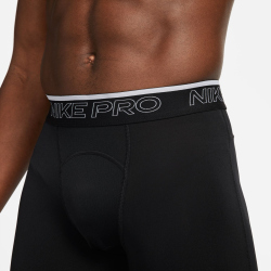 NIKE Pro Dri-FIT Long Funktionsshorts Herren black/white S