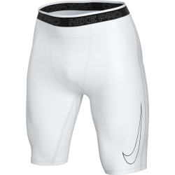 NIKE Pro Dri-FIT Funktionsshorts Herren white/black/black S