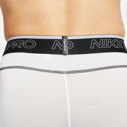 NIKE Pro Dri-FIT Funktionsshorts Herren white/black/black S