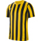 NIKE Dri-FIT Striped Division IV Herren kurzarm Fu&szlig;ball Trikot tour yellow/black/white M