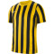 NIKE Dri-FIT Striped Division IV Herren kurzarm Fußball Trikot tour yellow/black/white XXL
