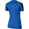 NIKE Dri-FIT Striped Division IV Damen kurzarm Fußball Trikot royal blue/black/white L