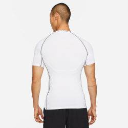NIKE Pro Dri-FIT Funktionsshirt kurzarm Herren white/black/black M