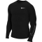 NIKE Pro Dri-FIT langarm Funktionsshirt Herren black/white L