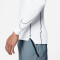 NIKE Pro Dri-FIT langarm Funktionsshirt Herren white/black/black XL
