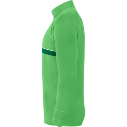 NIKE Dri-FIT Academy Fu&szlig;ball Zip-Sweatshirt Herren lt green spark/white/pine green/white S
