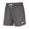 NIKE Park 20 Fleece Shorts Damen charcoal heathr/white/white XS