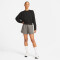 NIKE Park 20 Fleece Shorts Damen charcoal heathr/white/white XS
