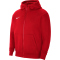 NIKE Park 20 Fleece Kapuzenjacke Kinder university red/white XS (122-128 cm)