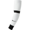 NIKE MatchFit Fu&szlig;ball Sleeve-Stutzen white/black L/XL