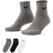 3er Pack NIKE Everyday Cushioned Ankle Trainingsocken multi-color 34-38