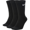 3er Pack NIKE Everyday Lightweight Crew Trainingssocken Herren 010 - black/white 34-38