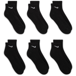 6er Pack NIKE Everyday Cushioned Ankle Trainingssocken black/white 34-38
