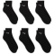 6er Pack NIKE Everyday Cushioned Ankle Trainingssocken black/white 34-38